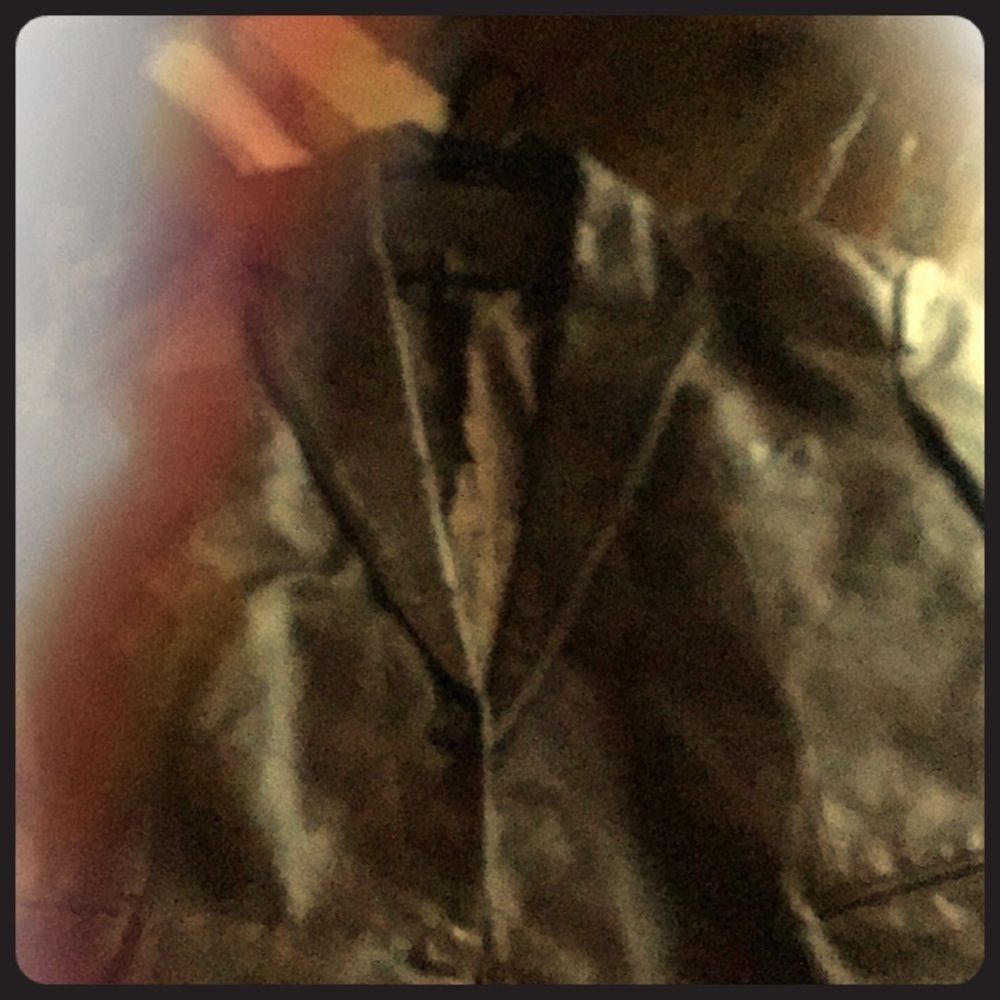 2 stafford jackets one black and one brown